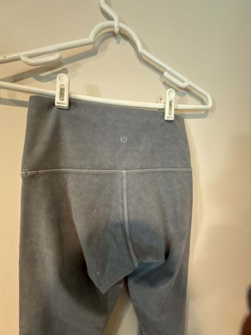Lululemon Wunder Under Hi-Rise Tight 28" Washed Luna Grey Yoga Tights